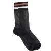 Maria La Rosa Crystal Sock - Black