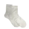 Maria La Rosa Ribbed Sock - Silver