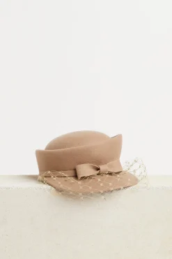 Misa Harada Anais Cap - Beige