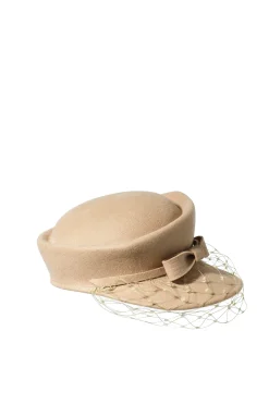 Misa Harada Anais Cap - Beige