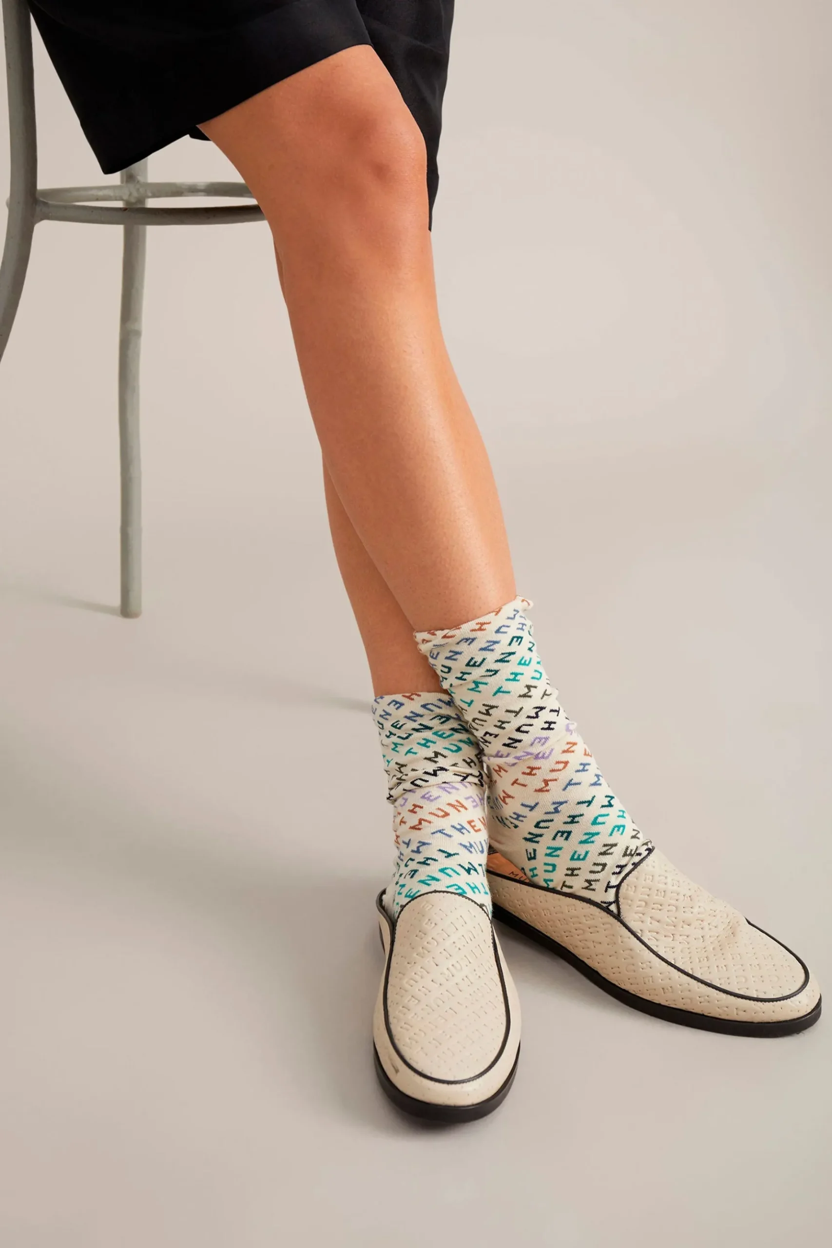 Munthe Gully Socks - Blue