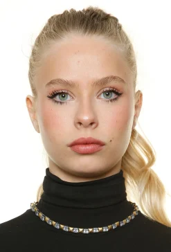 Rada Stud Necklace - Gold