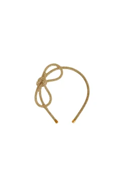 Sarah J Curtis Riley Headband - Gold