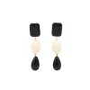 Sita Nevado Ivy Earring - Black & White