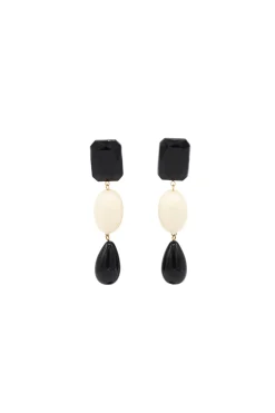Sita Nevado Ivy Earring - Black & White