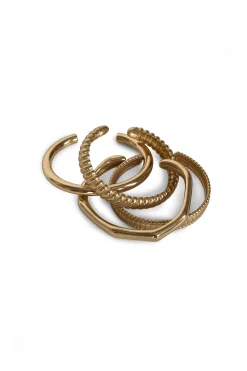 Sita Nevado Paca Bangles - Gold