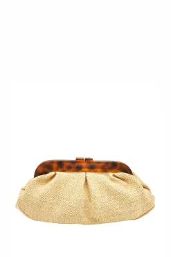 Sita Nevado Verbena Clutch - Natural
