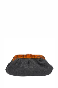 Sita Nevado Verbena Clutch - Black