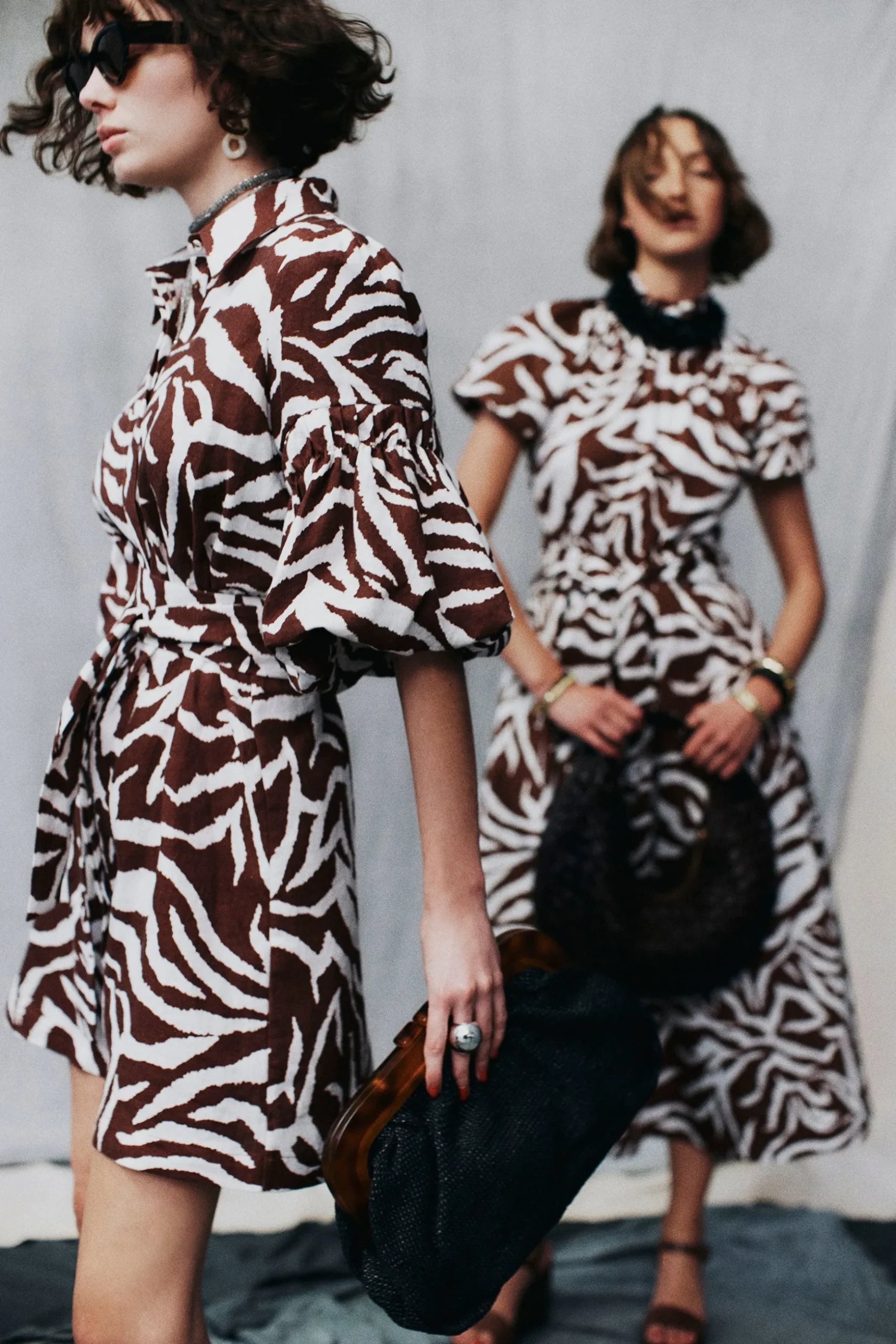 Sita Nevado Verbena Clutch - Black