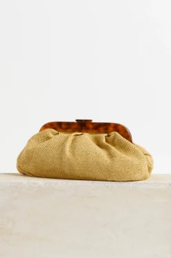 Sita Nevado Verbena Clutch - Natural