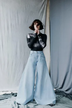 Stine Goya Ballerina Flat - Black