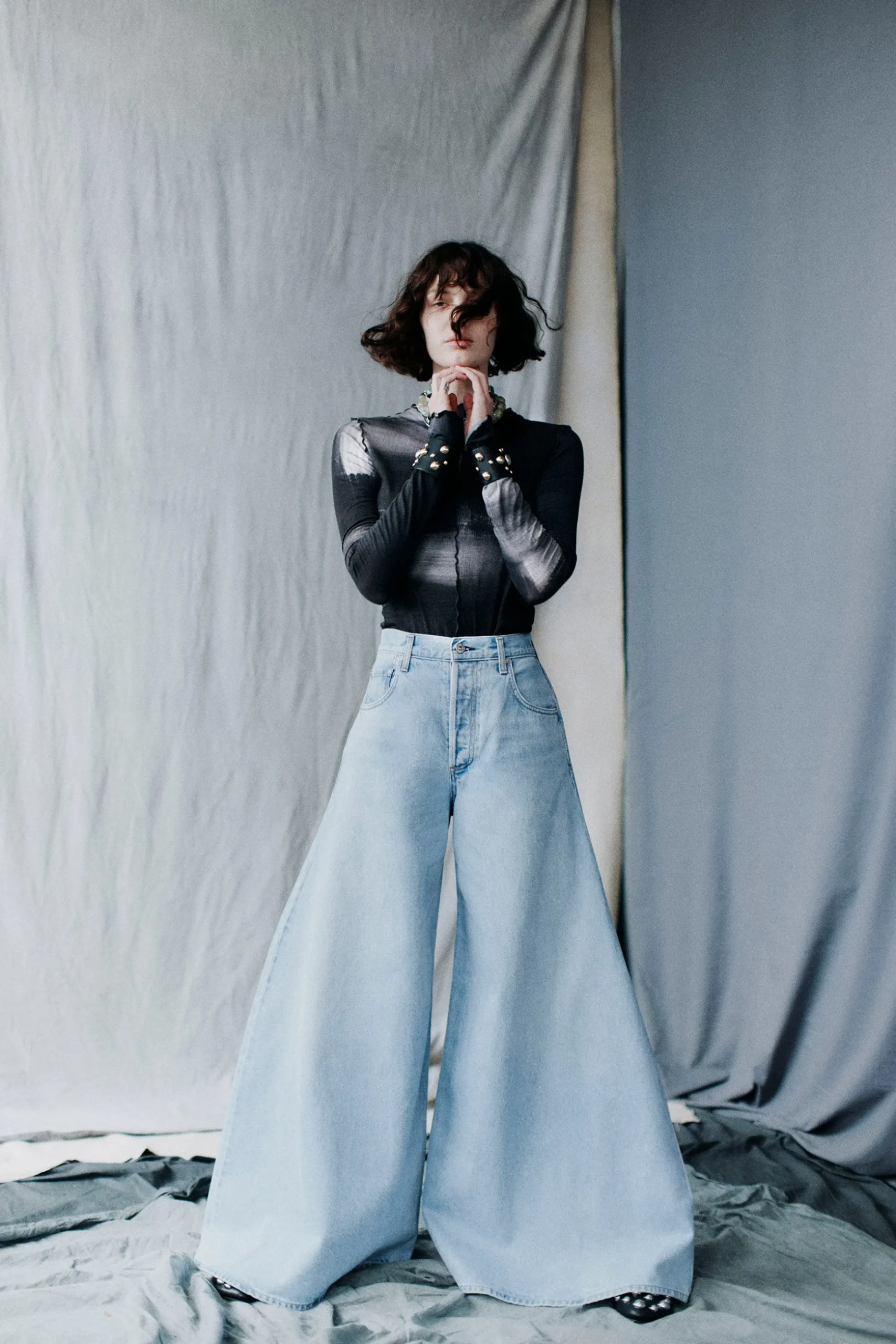 Stine Goya Ballerina Flat - Black