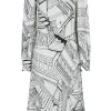 Stine Goya Pleated Dress - Print