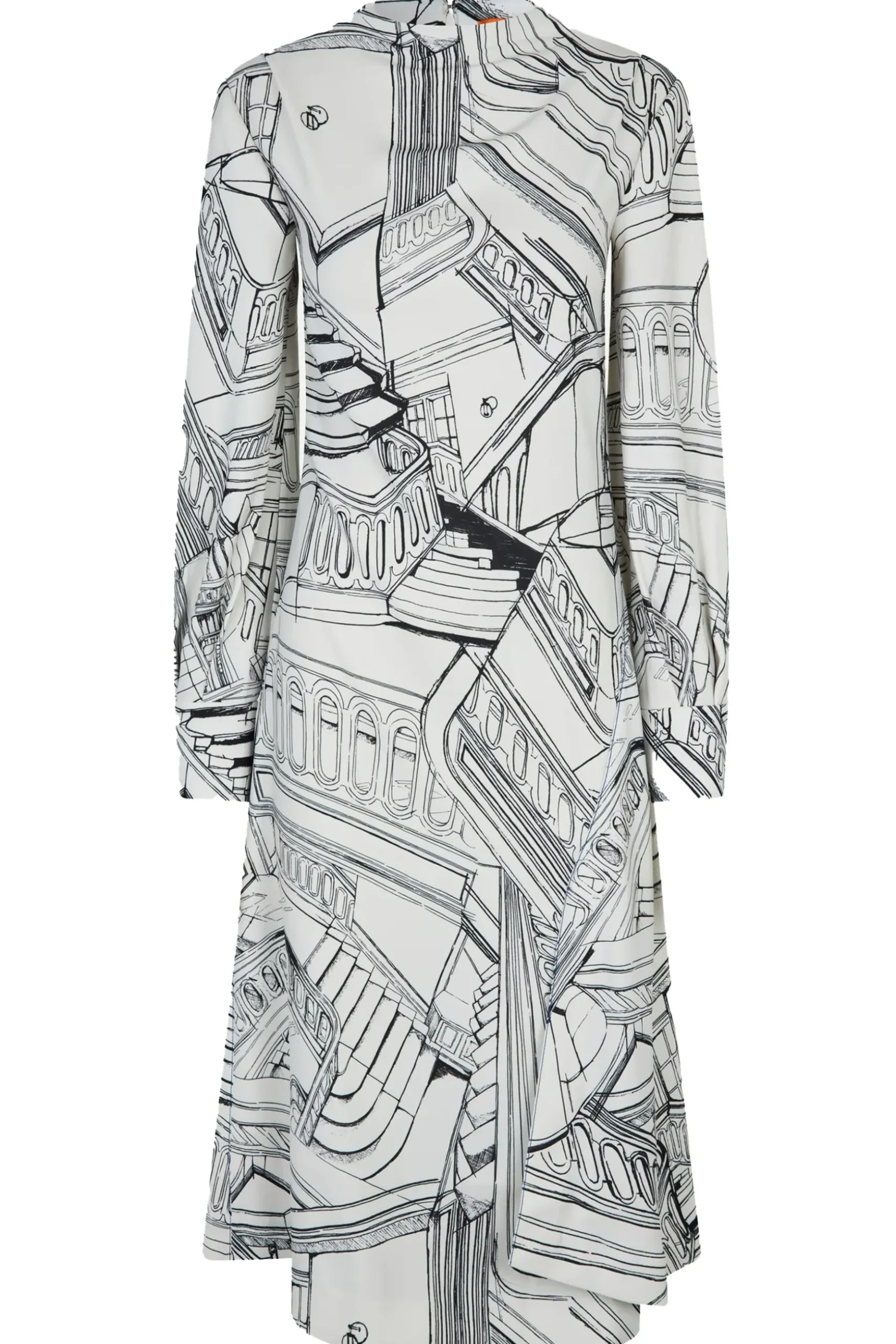 Stine Goya Pleated Dress - Print