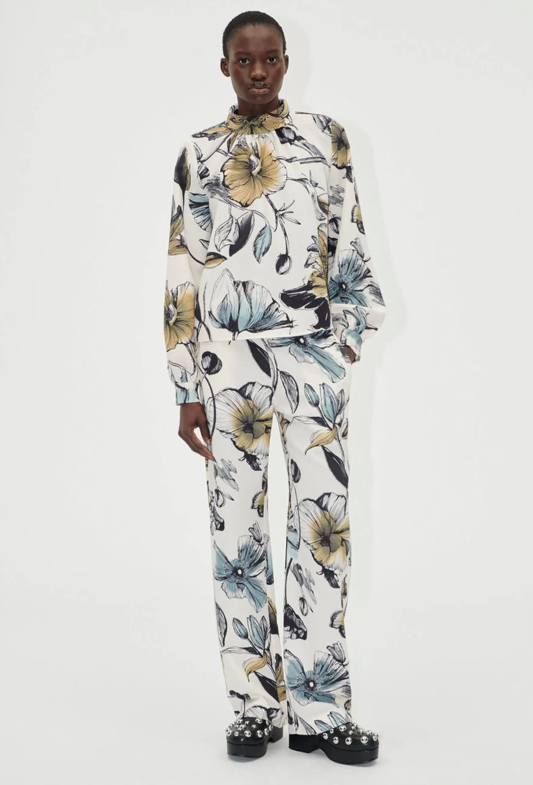 Stine Goya Poppies Pant - Print