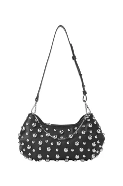 Stine Goya Studded Satchel - Black