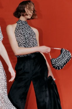 Stine Goya Studded Satchel - Black