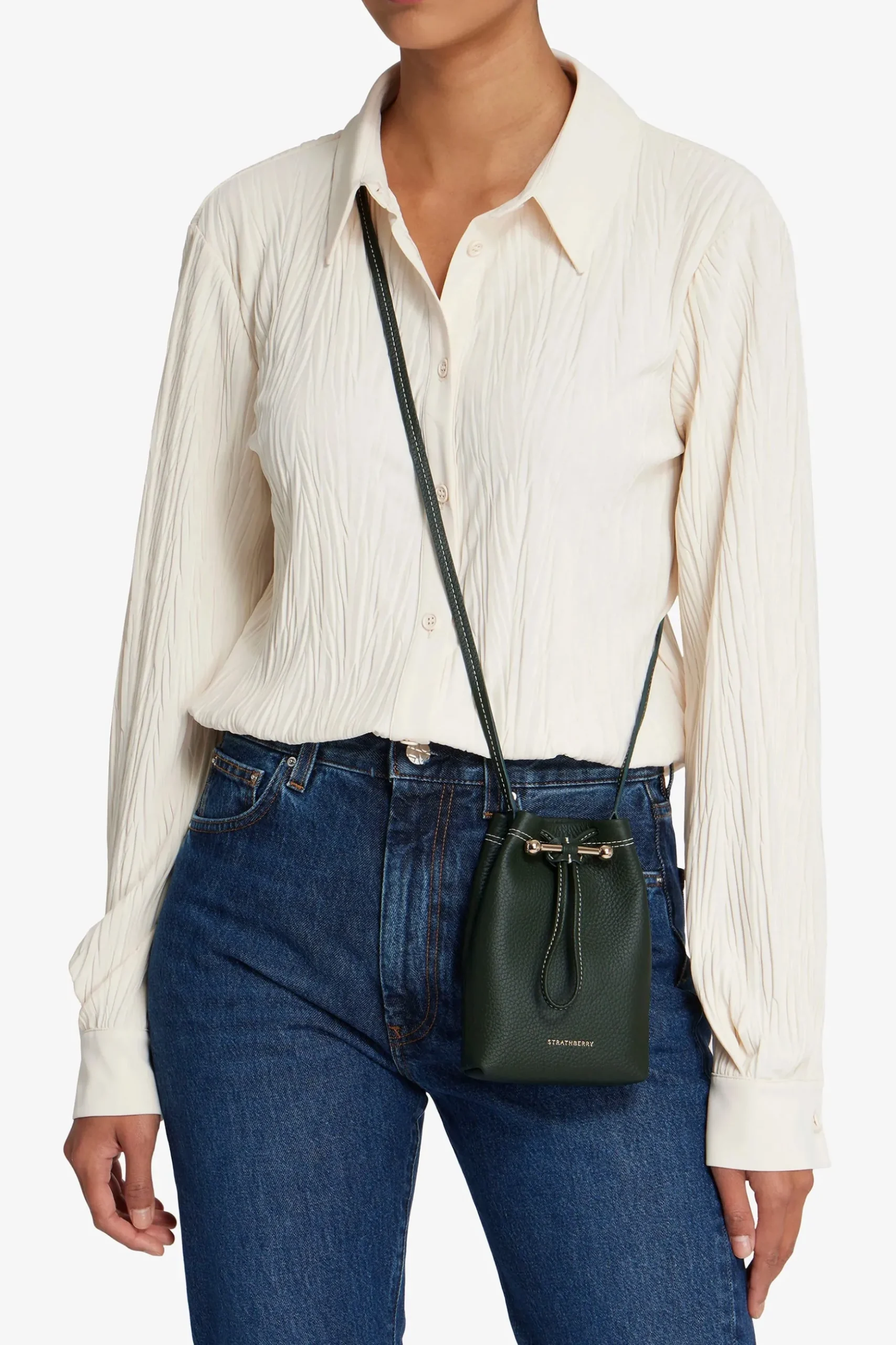 Strathberry Osette Pouch - Bottle