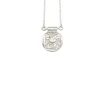 Temple Of The Sun Angel Necklace - Silver