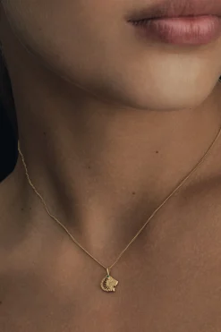 Temple Of The Sun Babylon Necklac - Gold