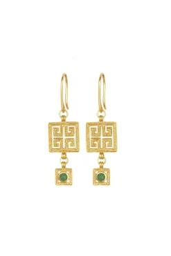 Temple Of The Sun Calise Earring - Gold