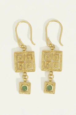 Temple Of The Sun Calise Earring - Gold