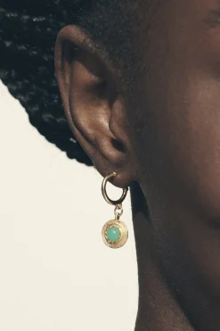 Temple Of The Sun Cora Earring - Gold