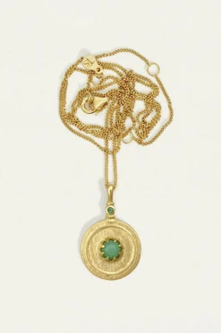 Temple Of The Sun Cora Necklace - Gold