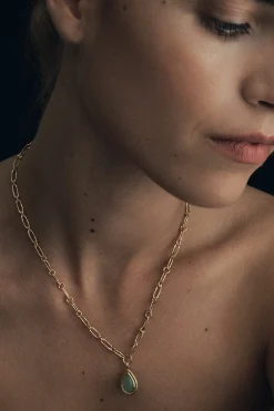 Temple Of The Sun Elodi Necklace - Gold