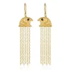 Temple Of The Sun Falcon Earrings