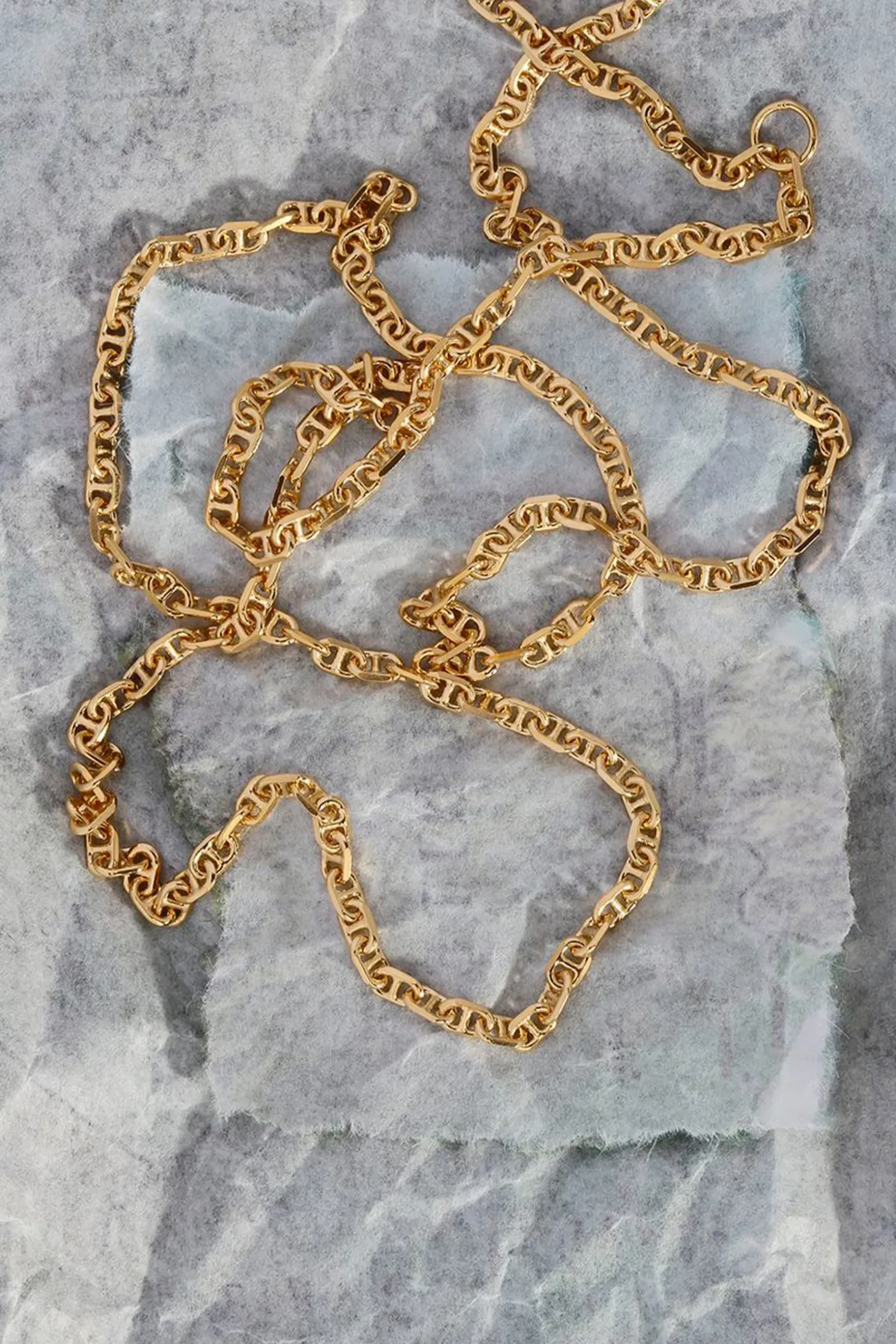 Temple Of The Sun Mariner Chain - Gold
