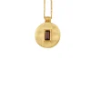 Temple Of The Sun Mesene Necklace - Gold