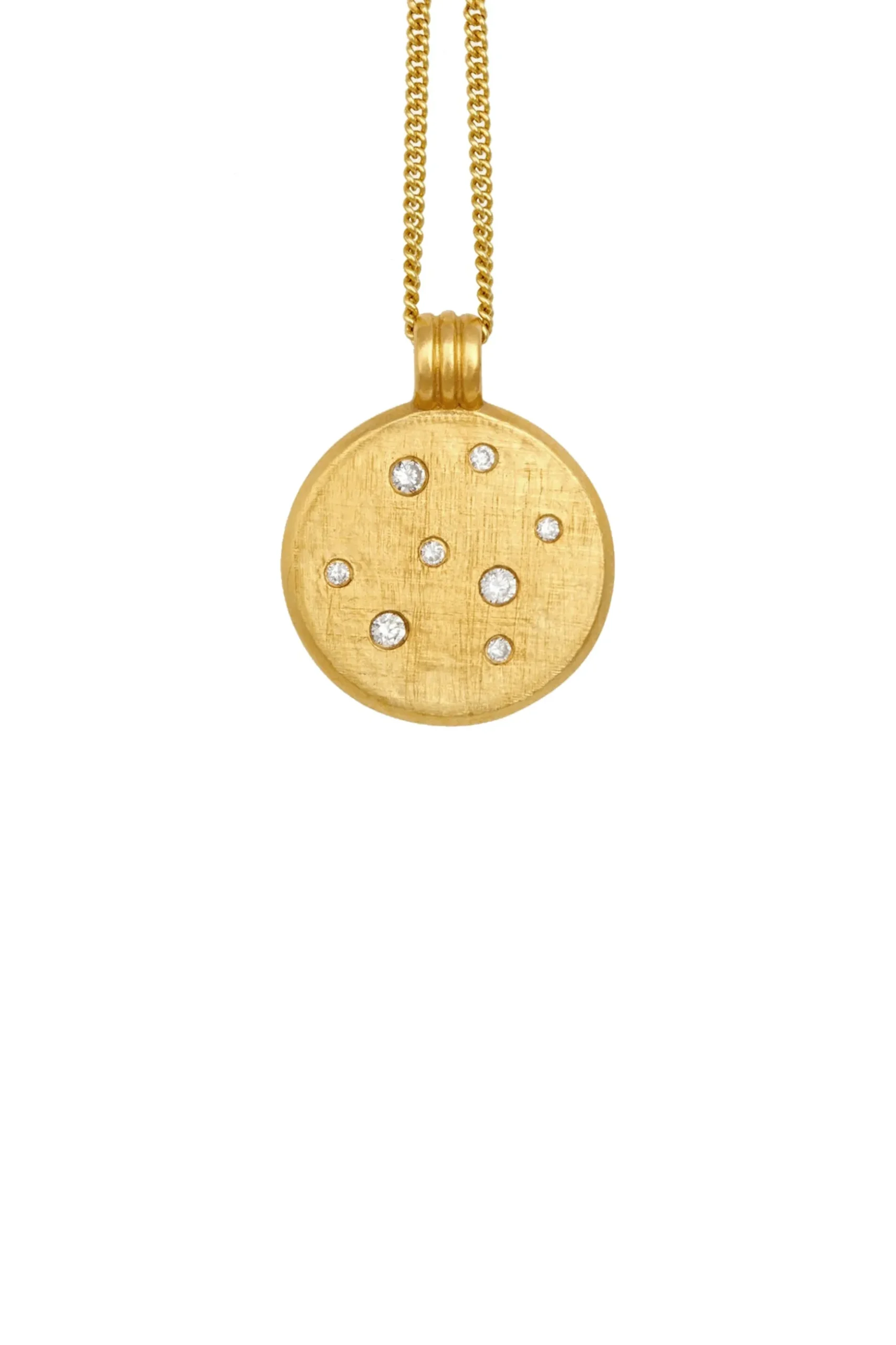 Temple Of The Sun Nebula Necklace - Gold