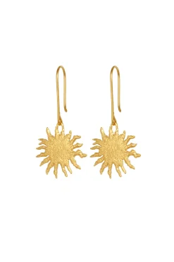 Temple Of The Sun Soleil Earring - Gold