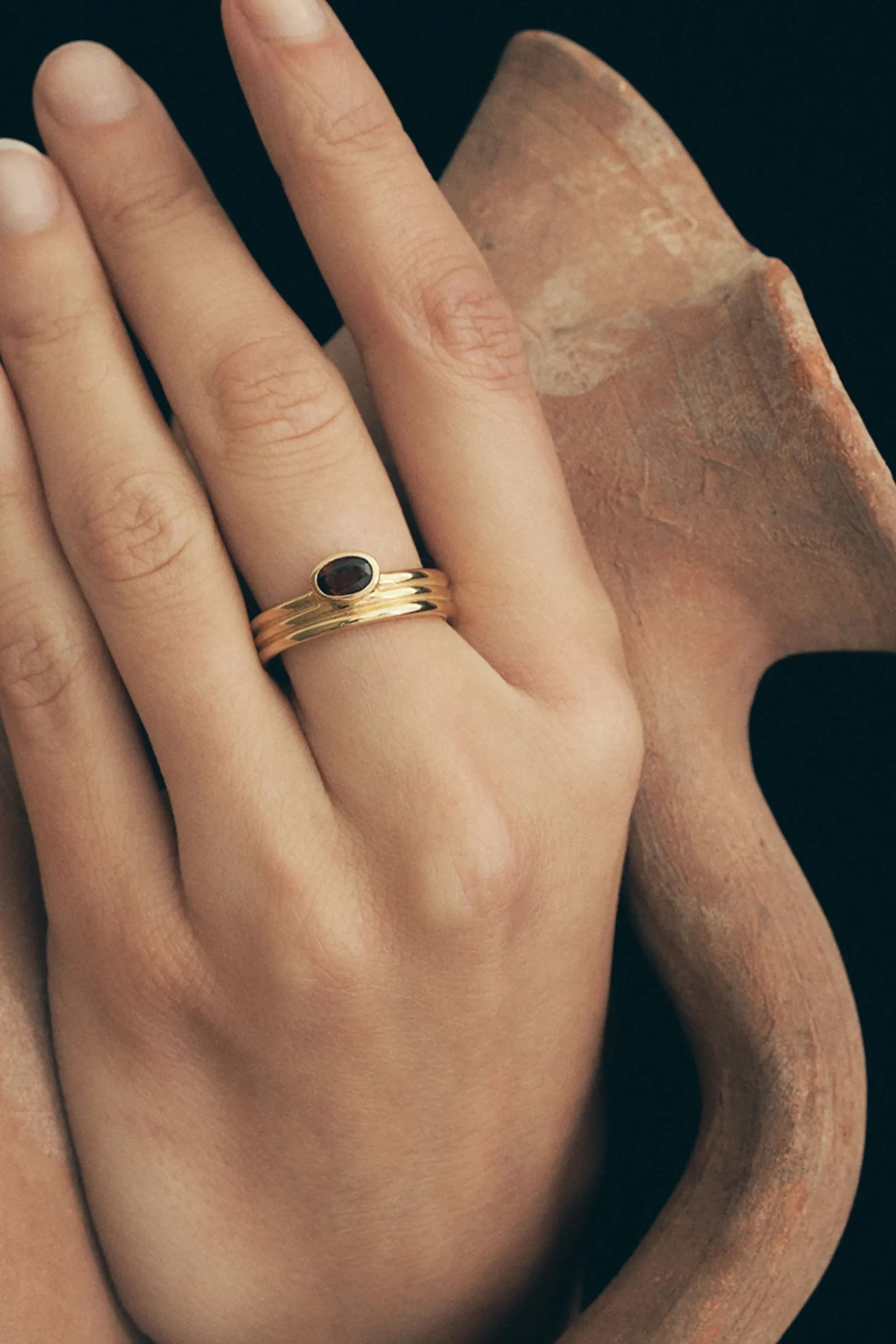 Temple Of The Sun Tana Ring - Gold