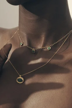 Temple Of The Sun Zada Necklace - Gold