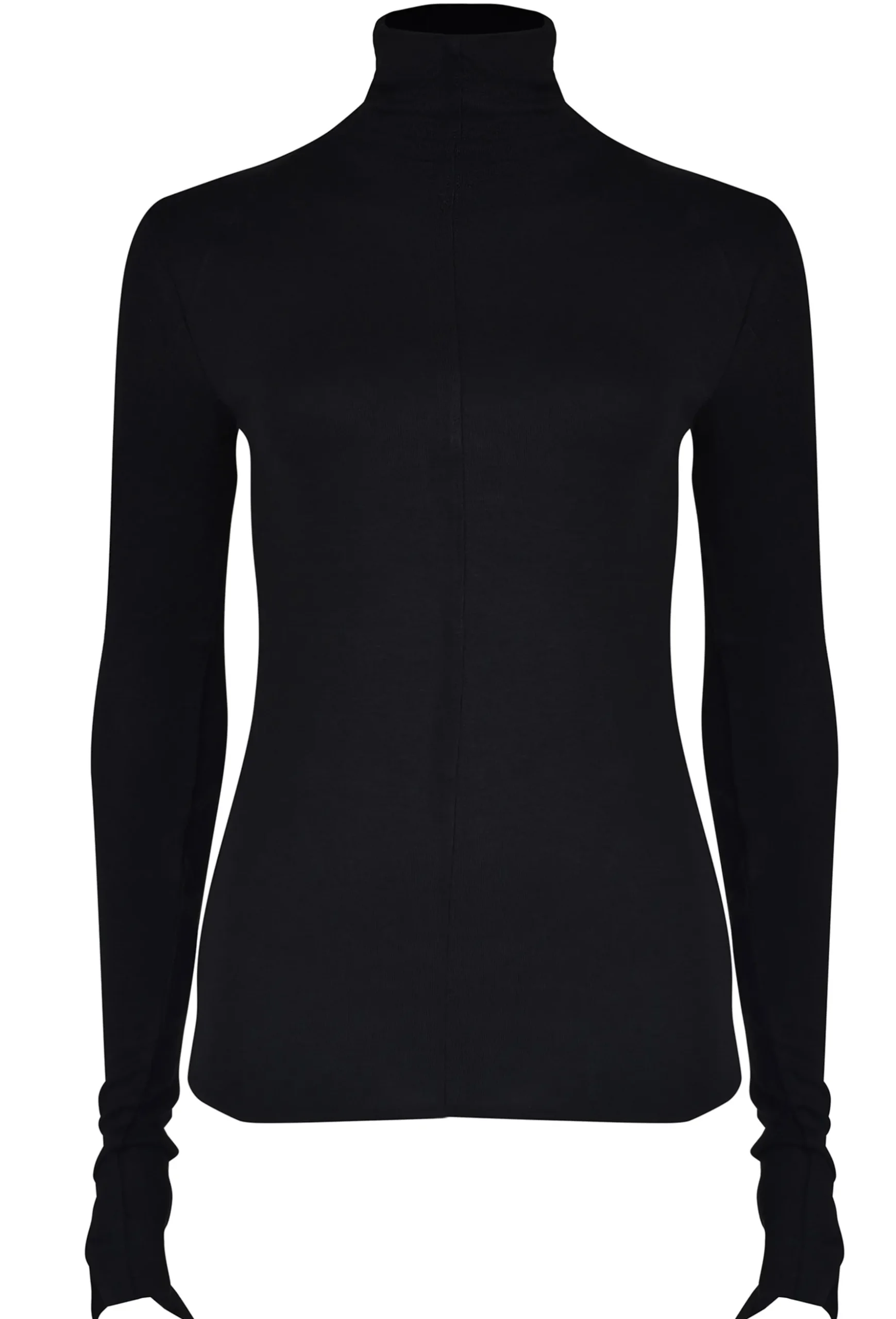 Thom Krom Rollneck Top - Black