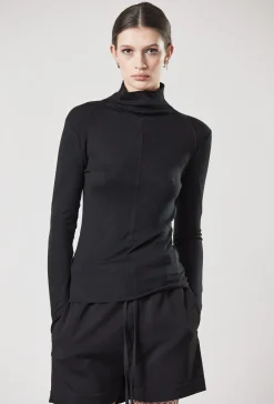 Thom Krom Rollneck Top - Black