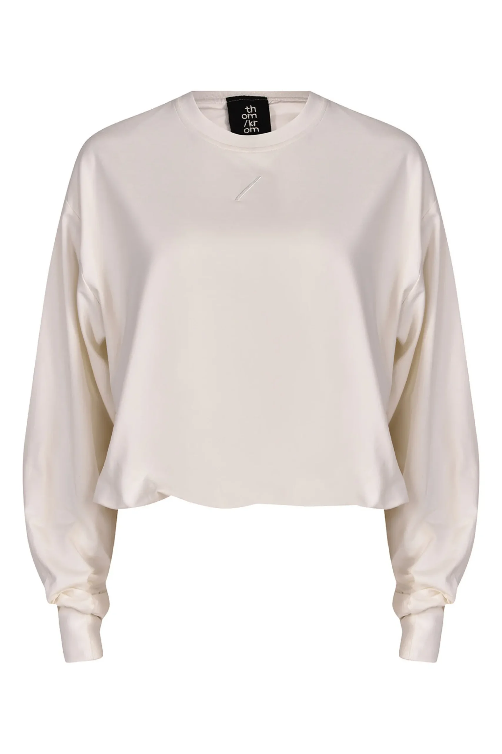 Thom Krom Slinky Pullover - Cream