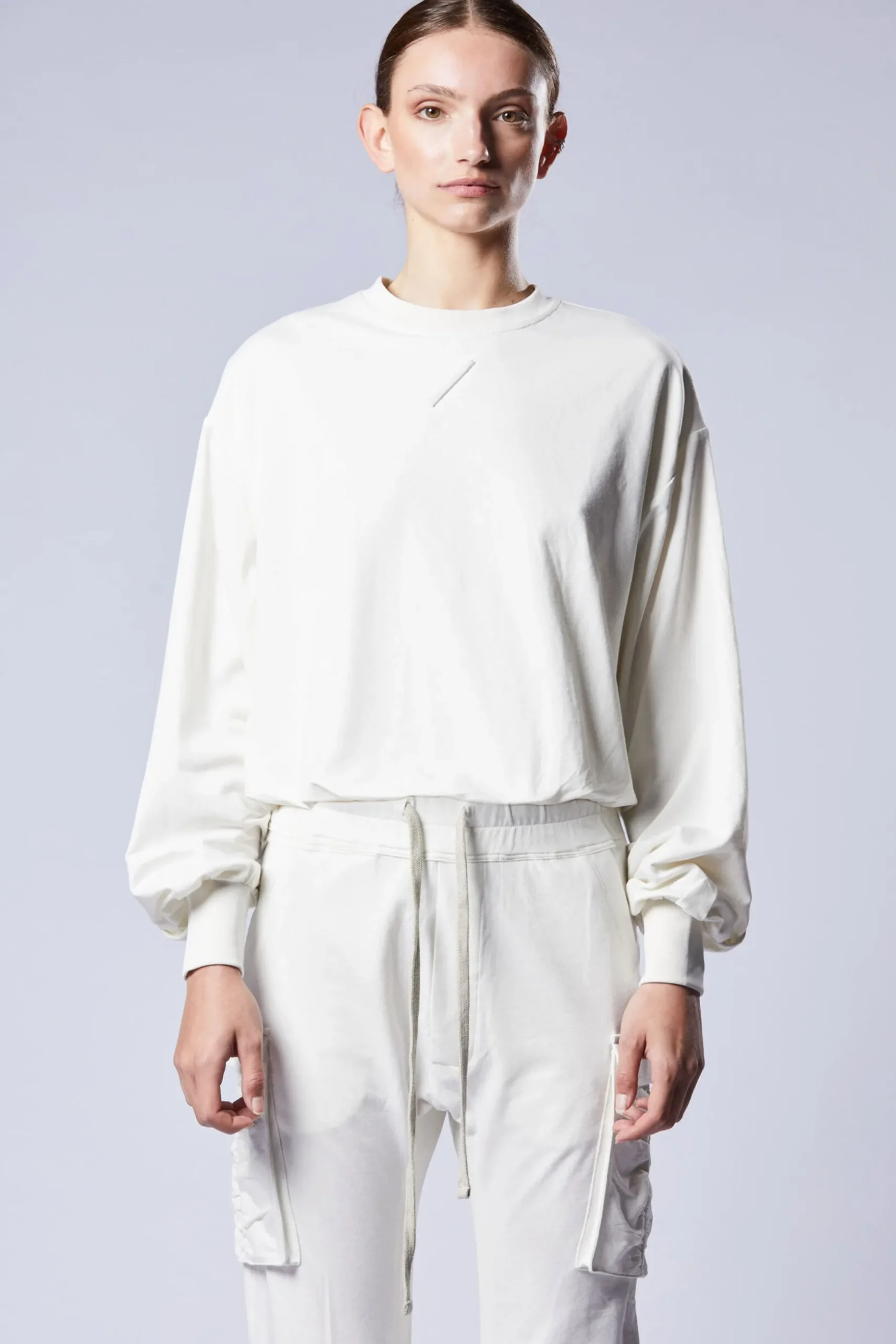 Thom Krom Slinky Pullover - Cream