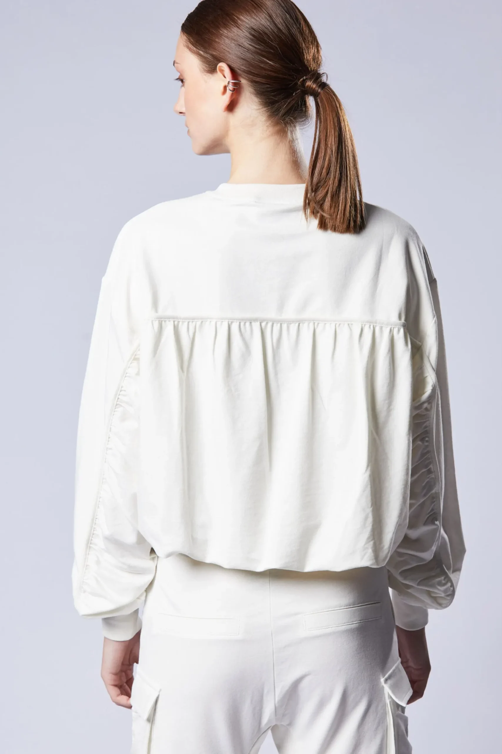 Thom Krom Slinky Pullover - Cream