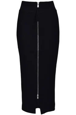 Thom Krom Zippa Skirt - Black