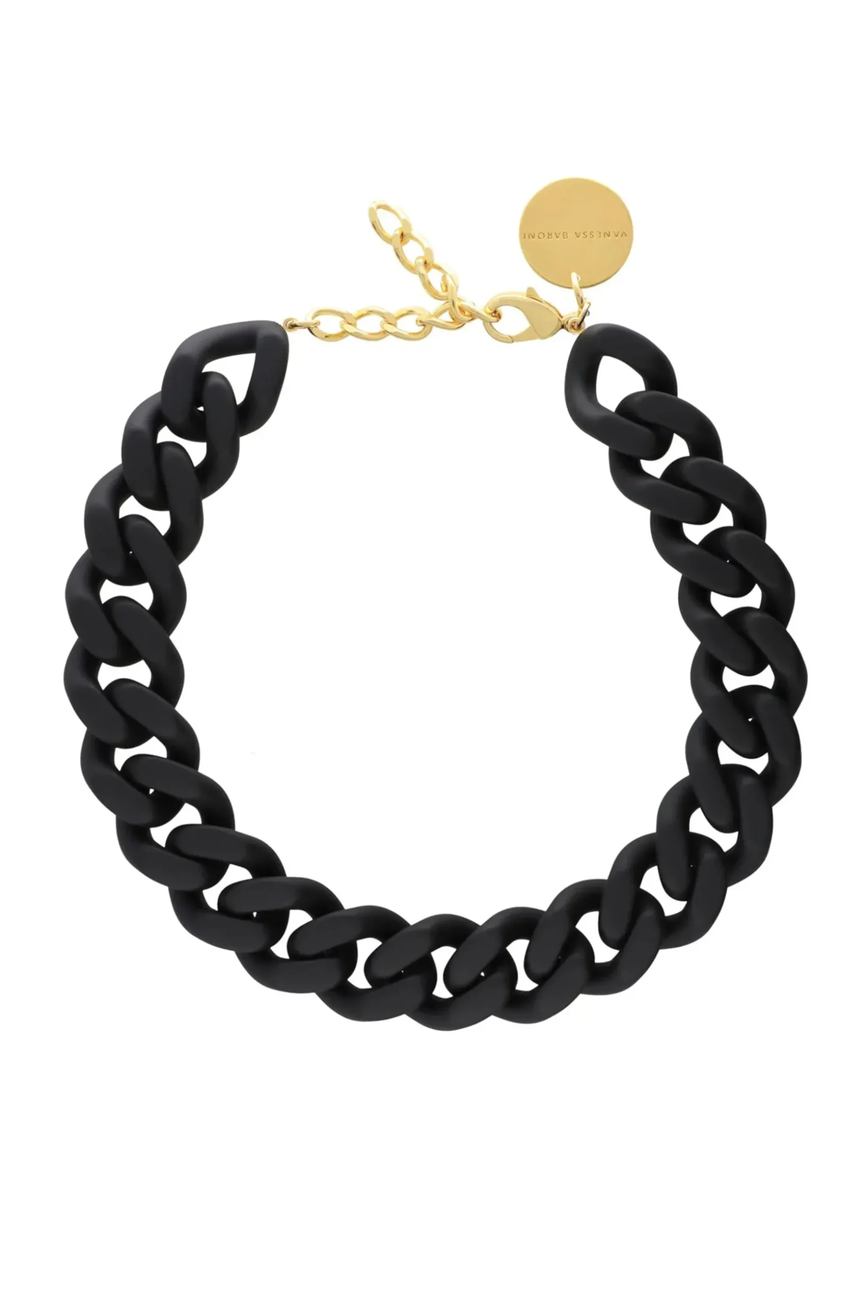 Vanessa Baroni CHAIN NECKLACE - Black